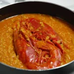 arroz caldoso con carabineros