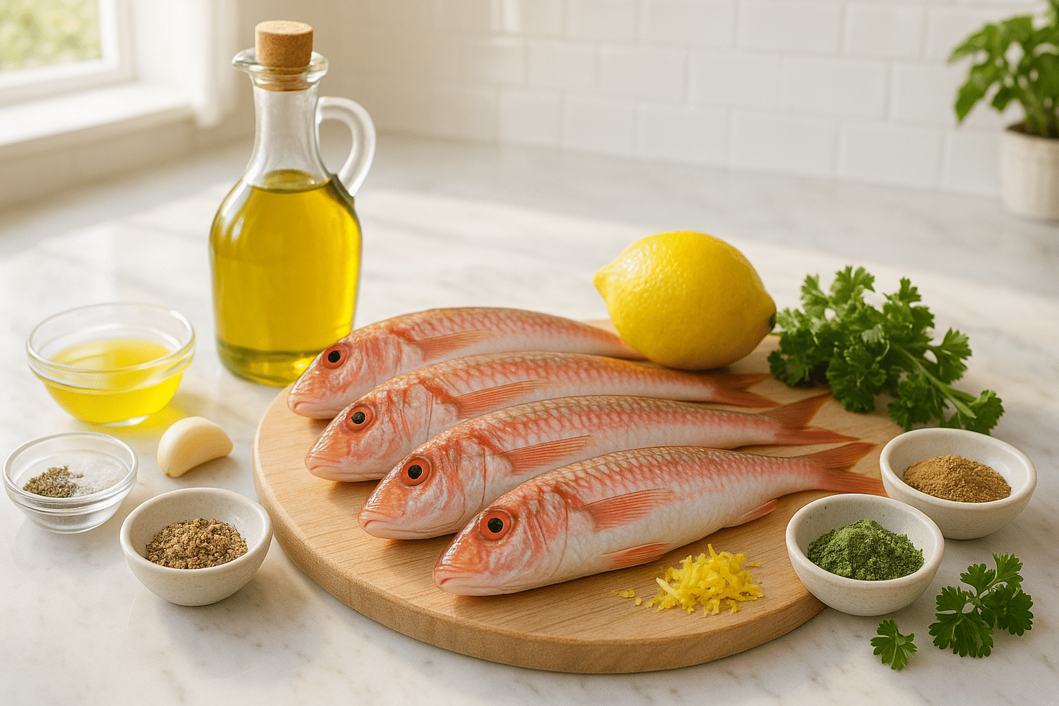 Ingredientes Receta De Salmonetes Especiados Ingredientes Receta De Salmonetes Especiados