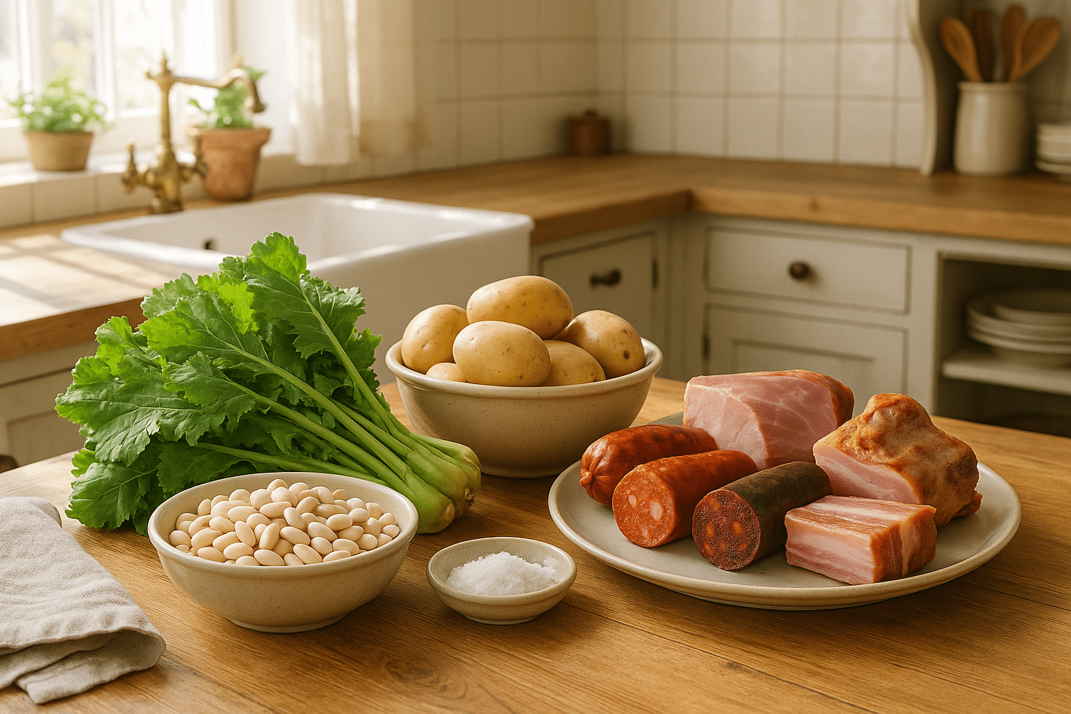 Ingredientes para la Receta de Pote Gallego