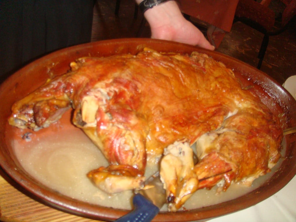 Cabrito asado
