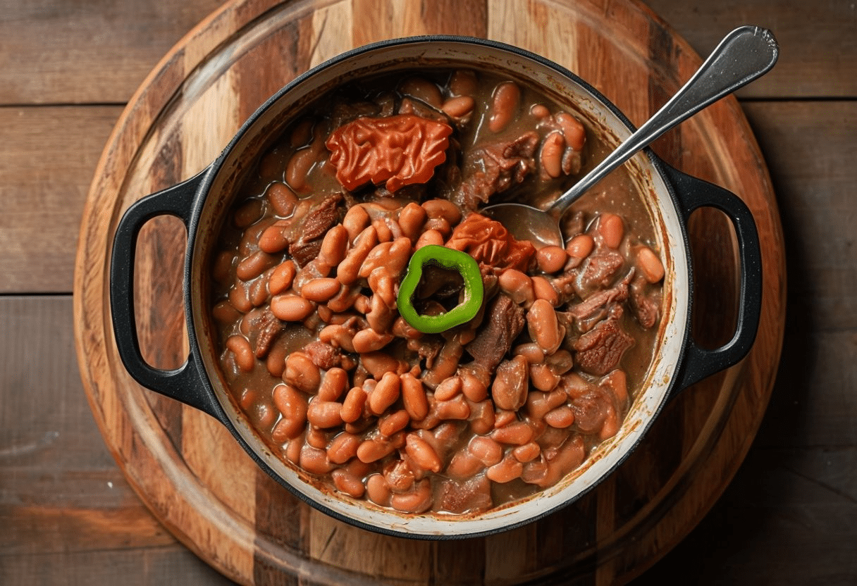 Receta casera de alubias rojas