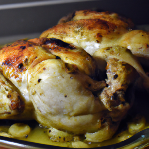 Pollo al horno