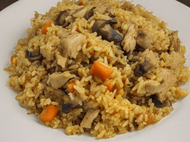 Arroz con conejo a la Cacereña
