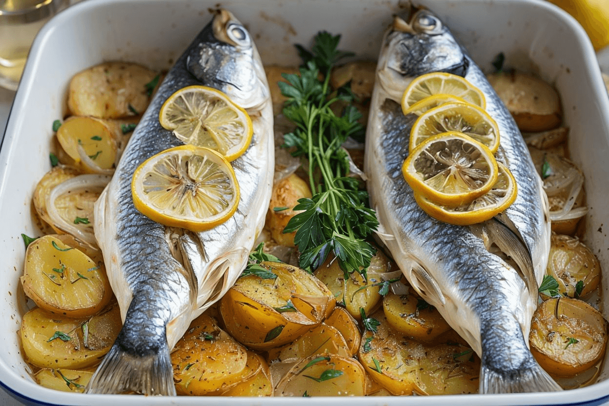 Receta Dorada Al Horno