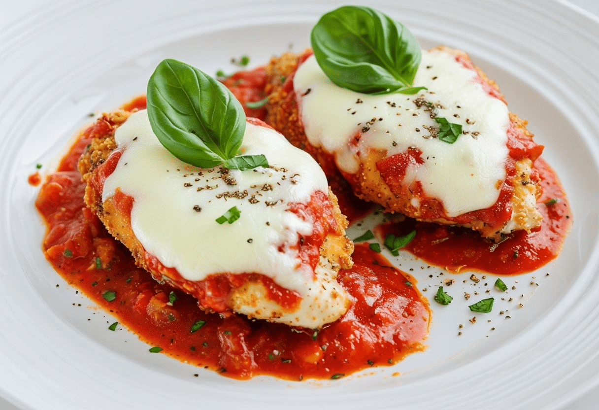 Pollo a la parmesana