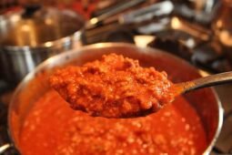 Receta de salsa de carne italiana