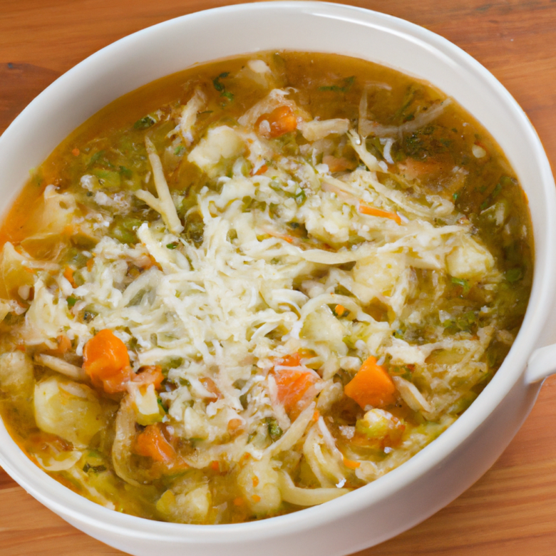 Sopa de Verduras ,Italiana-Rápida