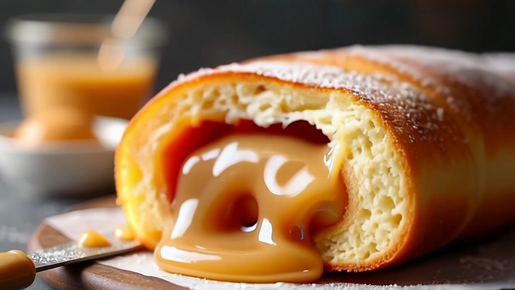 Piononos Rellenos con Dulce de Leche