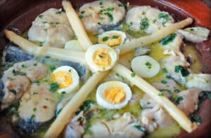 Merluza en salsa verde
