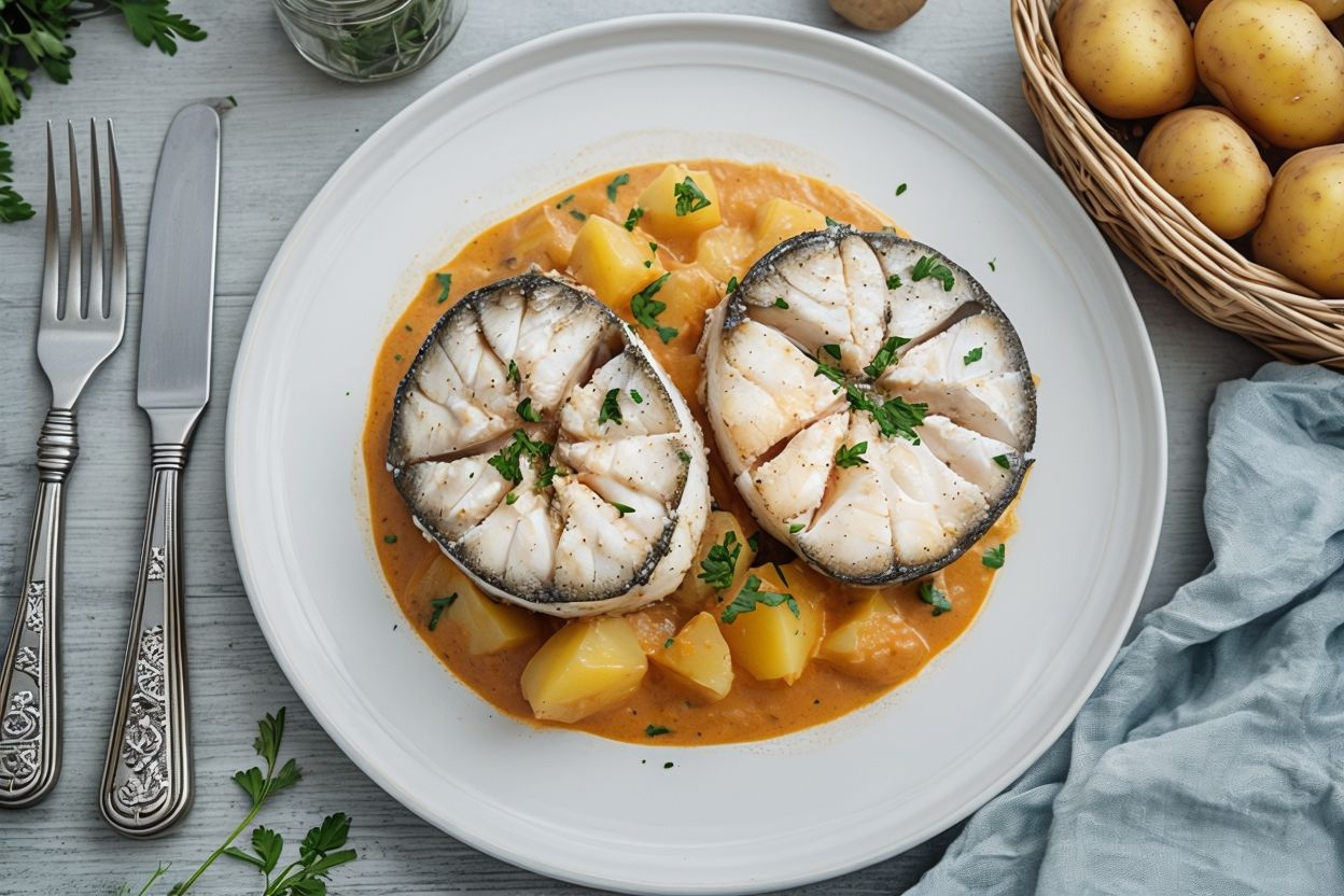 Merluza Cocida Con Patatas