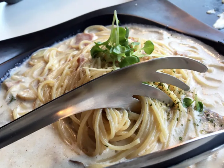 Pasta Italiana con Pollo tetrazzini