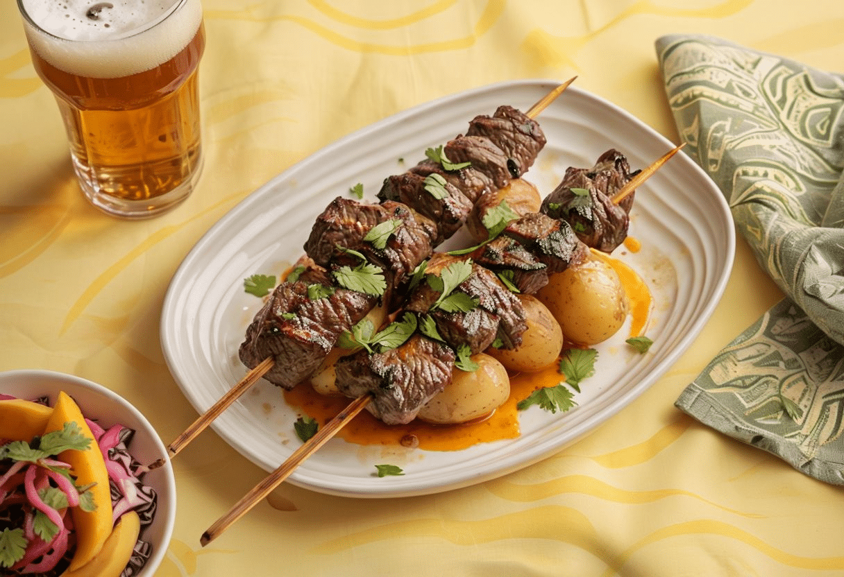 Anticuchos peruanos