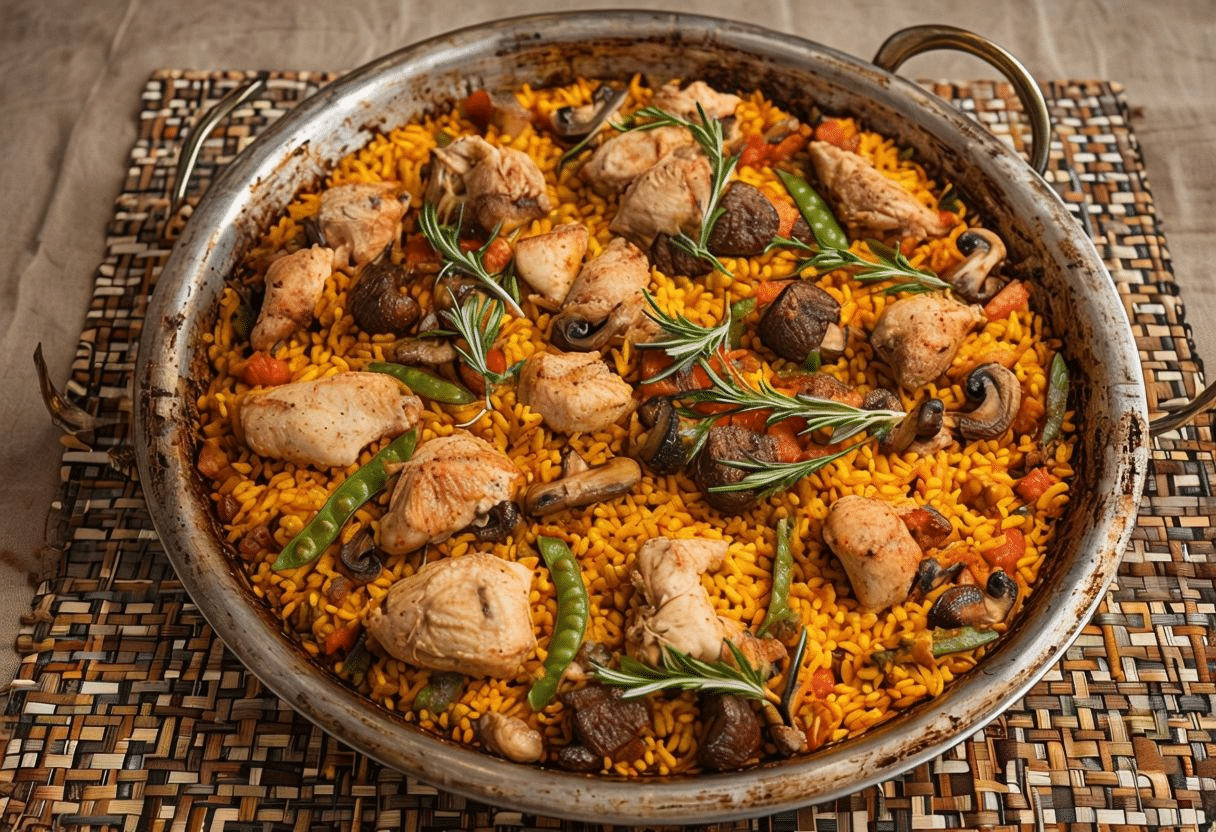 Receta de paella valenciana tradicional