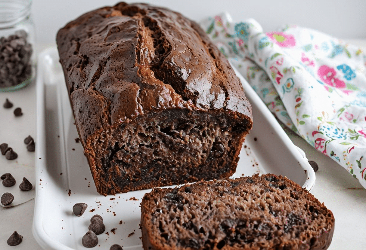 Plum cake de chocolate
