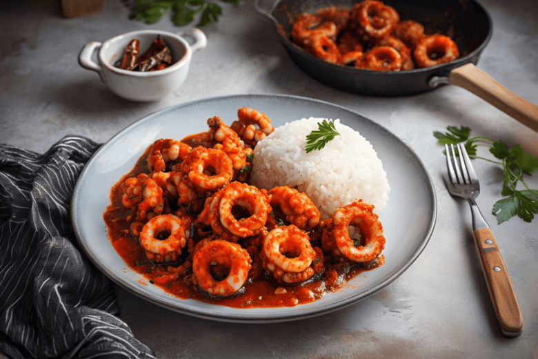 Calamares en salsa