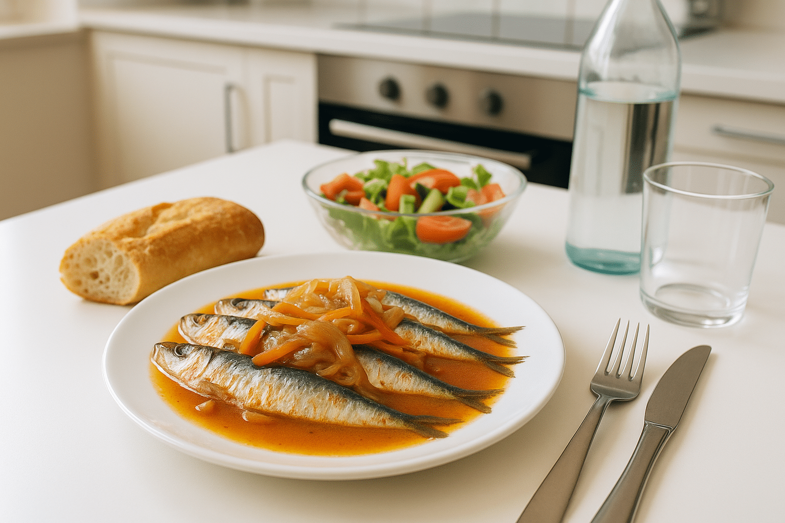 Sardinas en Escabeche a la Catalana