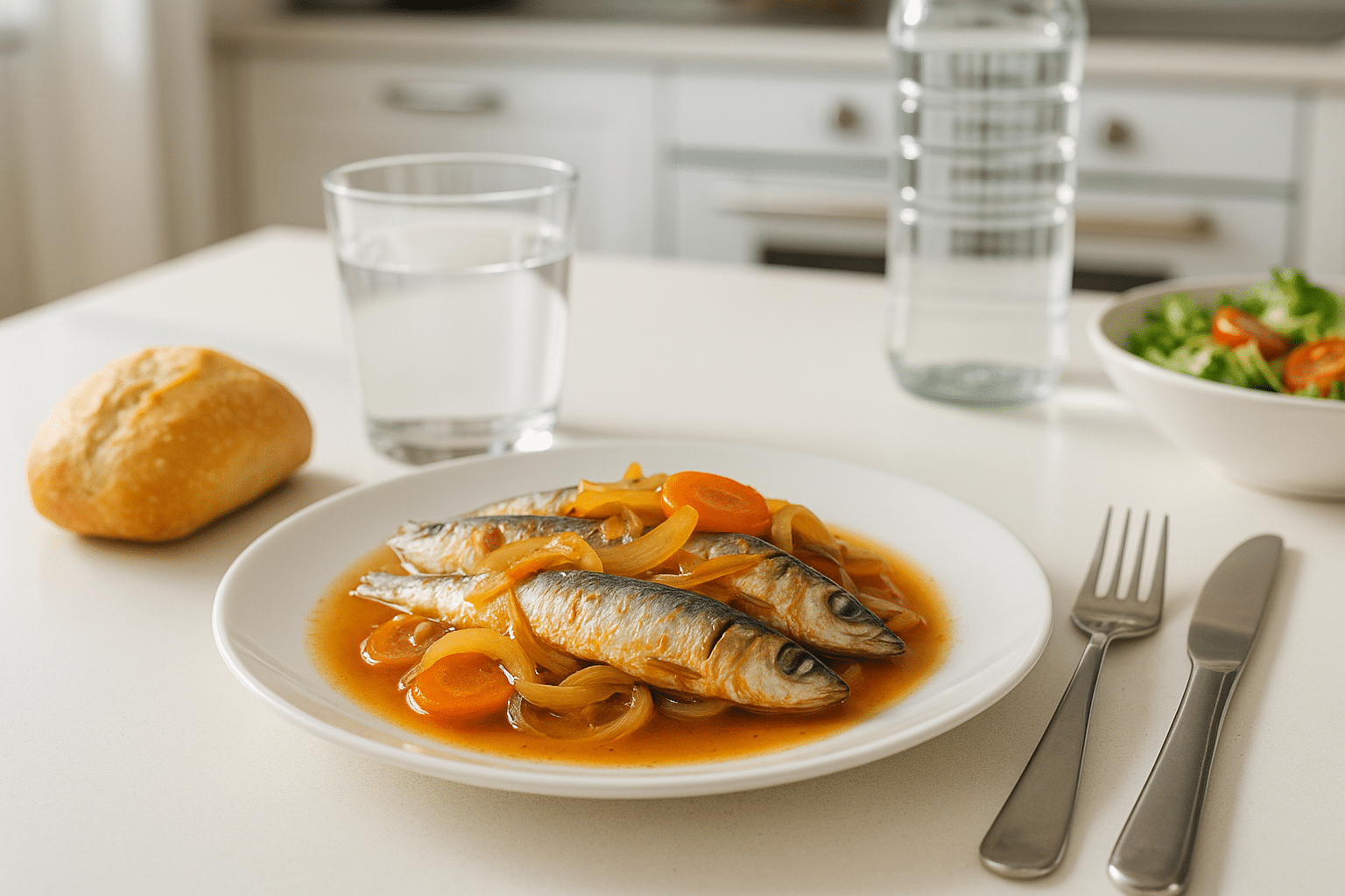 Sardinas en escabeche a la catalana
