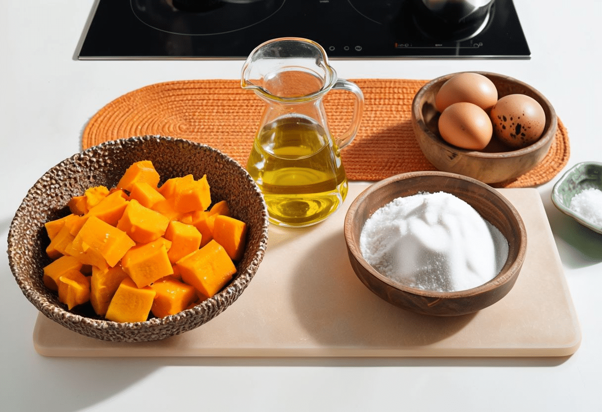 ingredientes Bizcocho de Calabaza