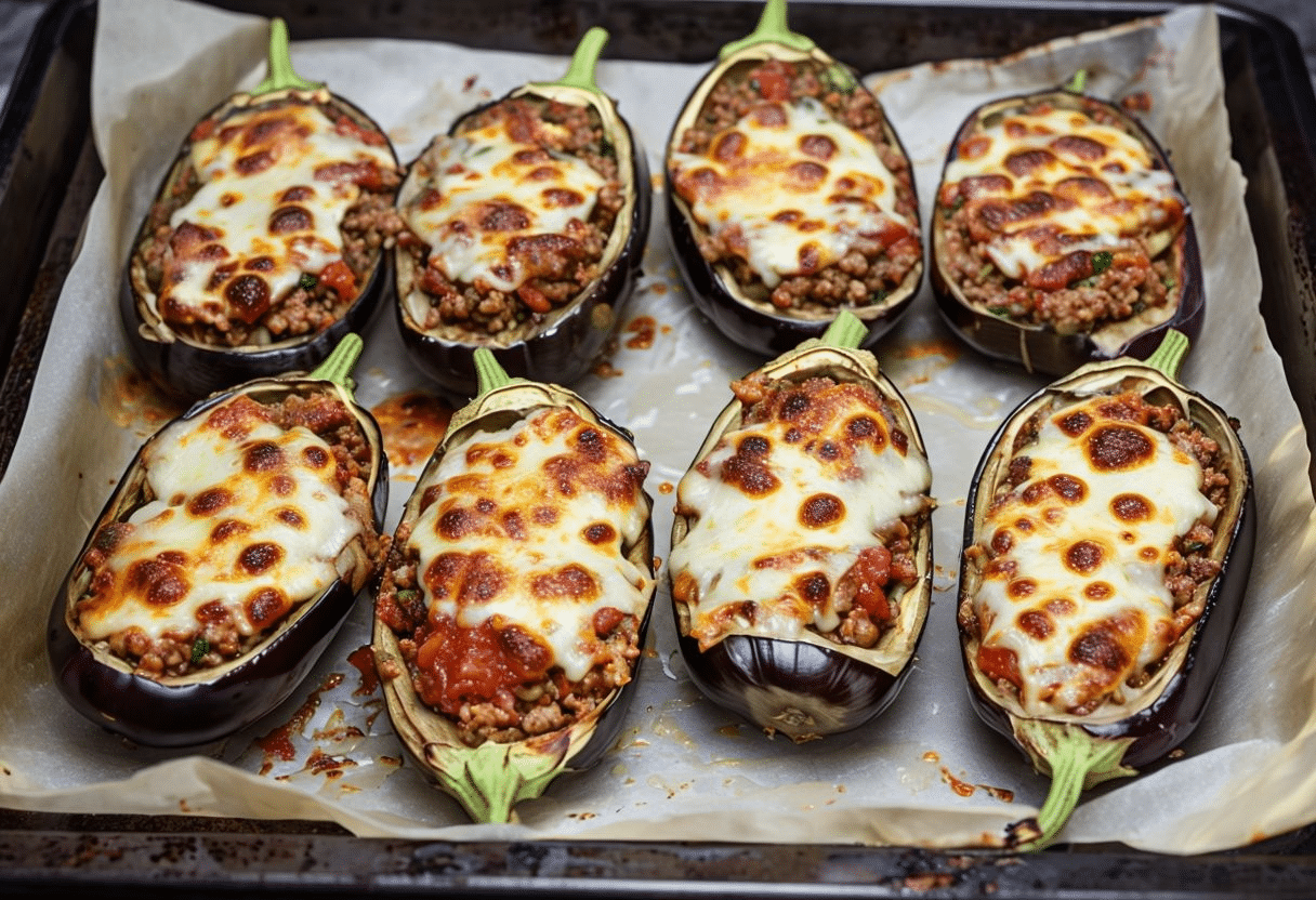 Berenjenas rellenas de la abuela 