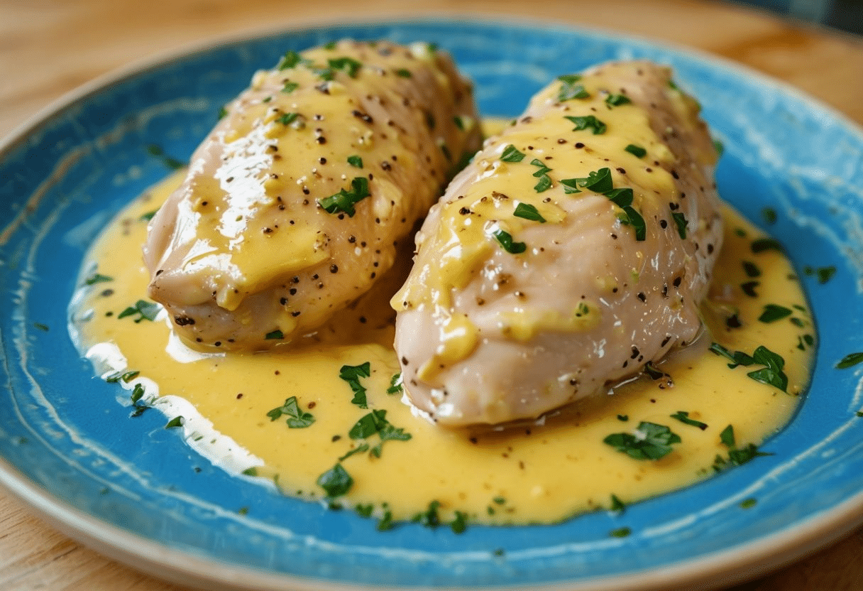 filetes de pollo en salsa de la abuela