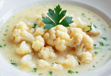 Sopa de coliflor de la abuela