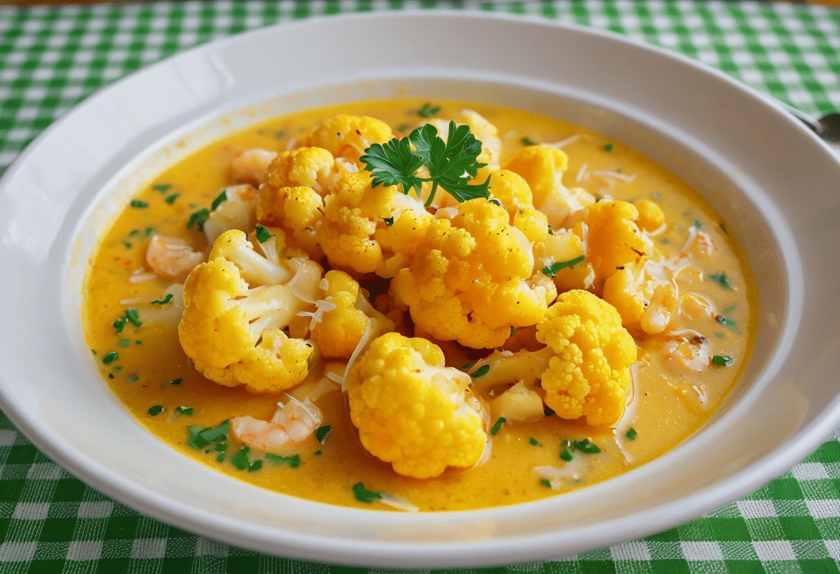 Cómo hacer sopa de coliflor de la abuela paso a paso