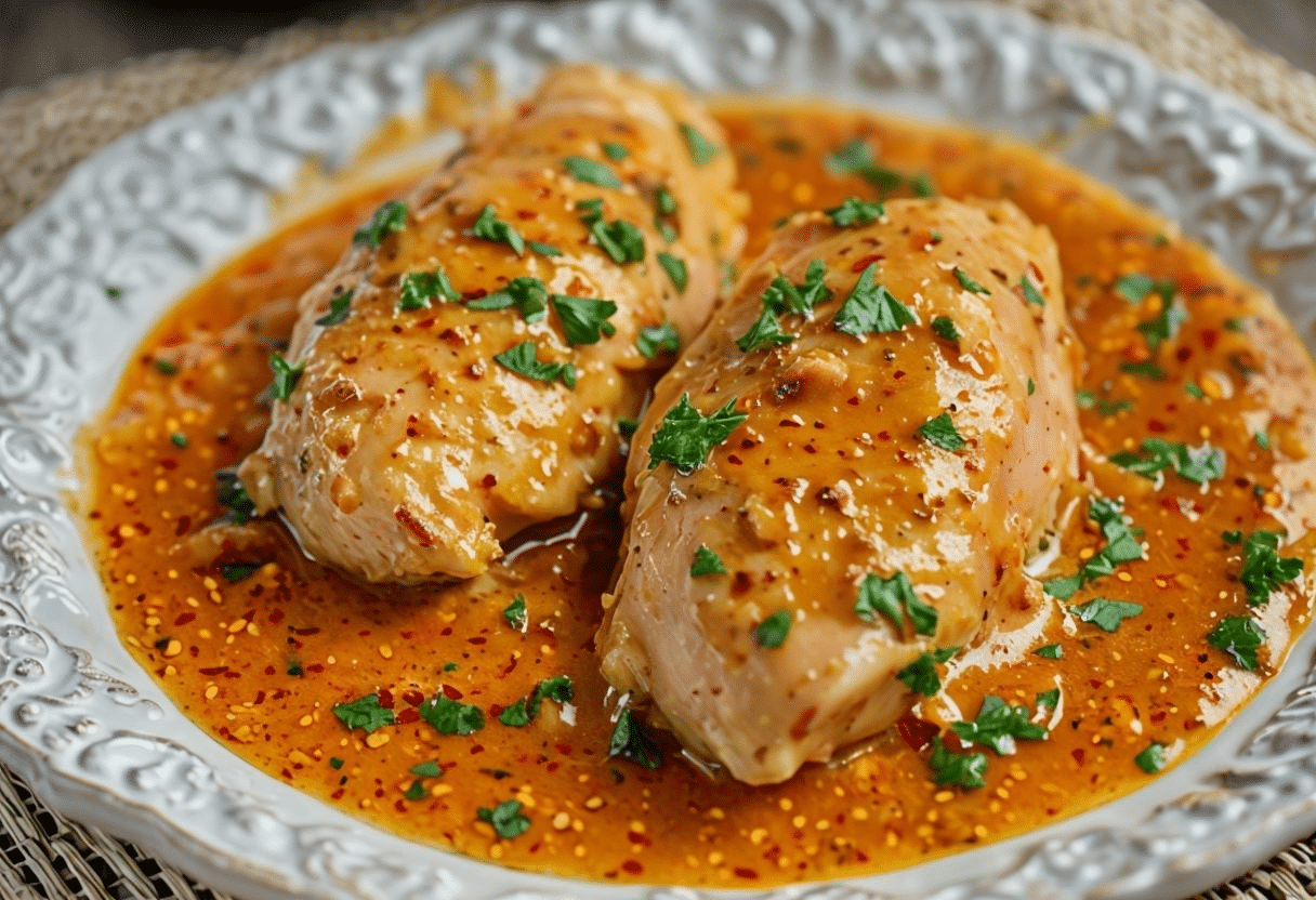 Pollo en salsa de la abuela