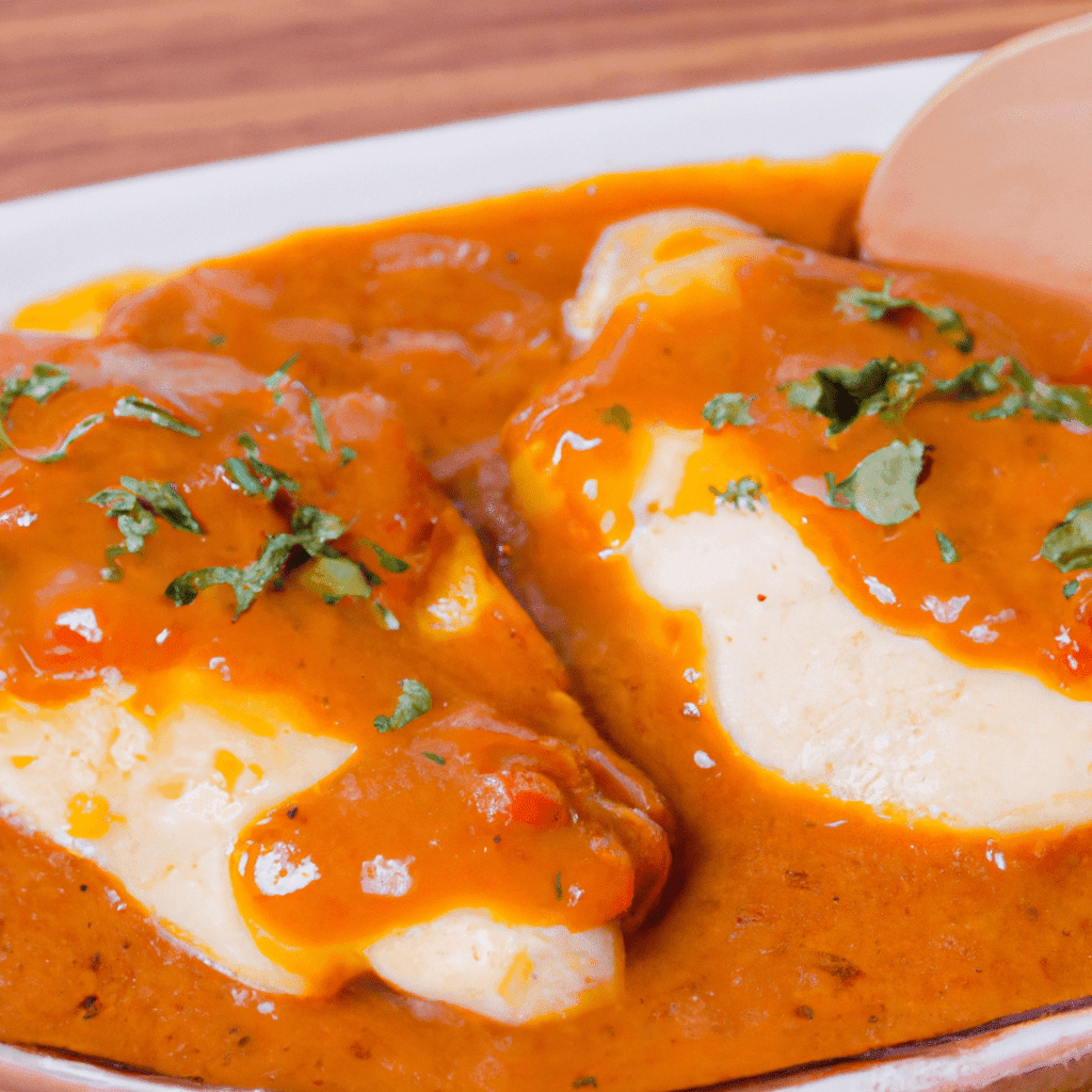 filetes de pollo en  salsa de la abuela