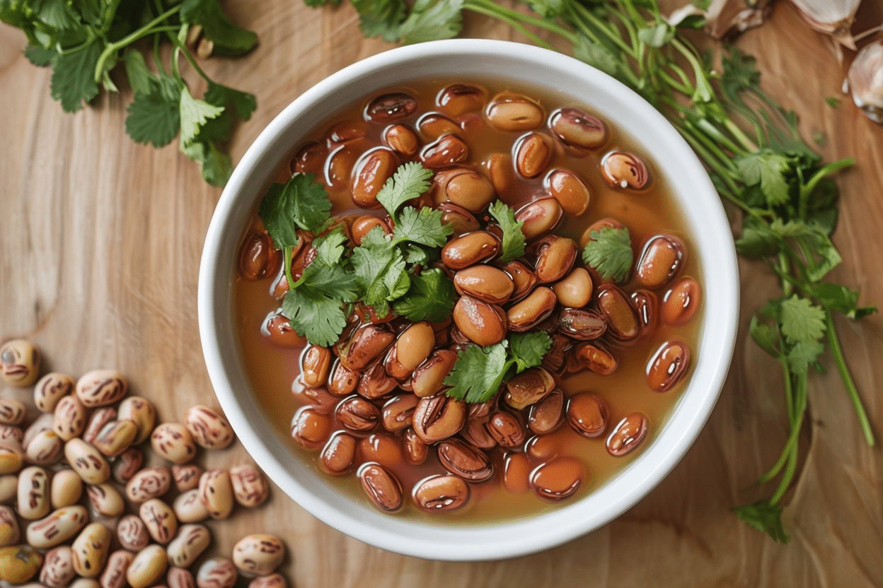 receta de frijoles