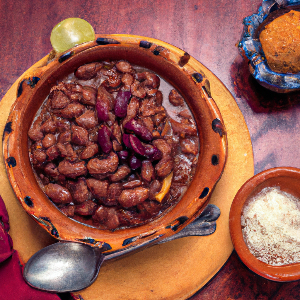 receta de frijoles