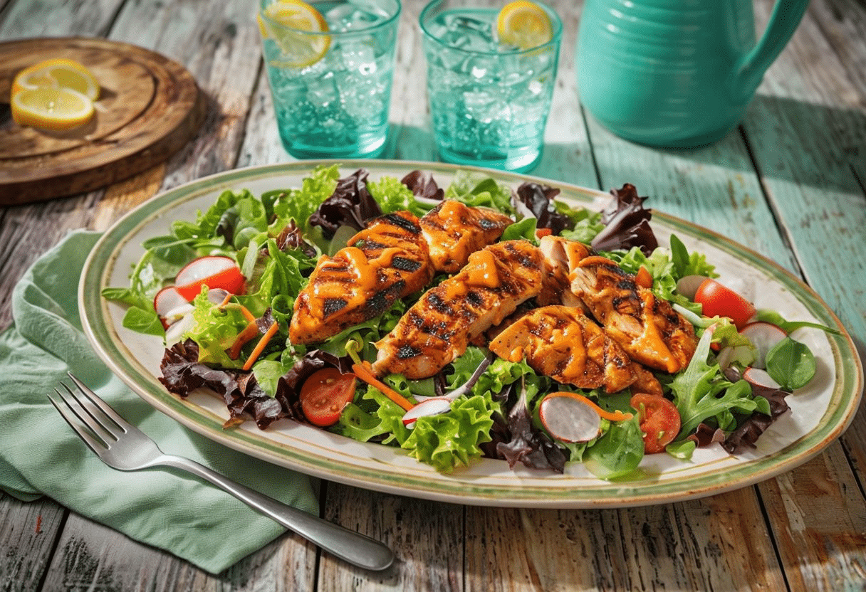 Ensalada de Pollo a la Parrilla