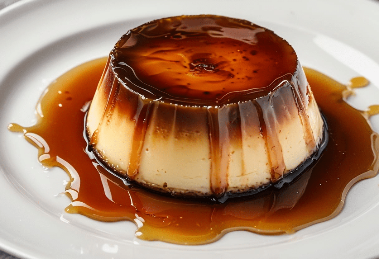 Flan de huevo casero Tradicional