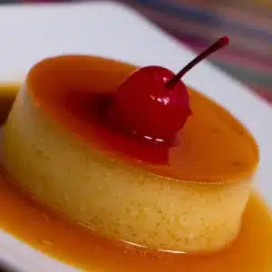 flan de huevo 