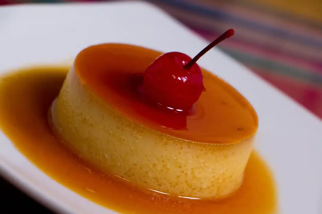 flan de huevo 