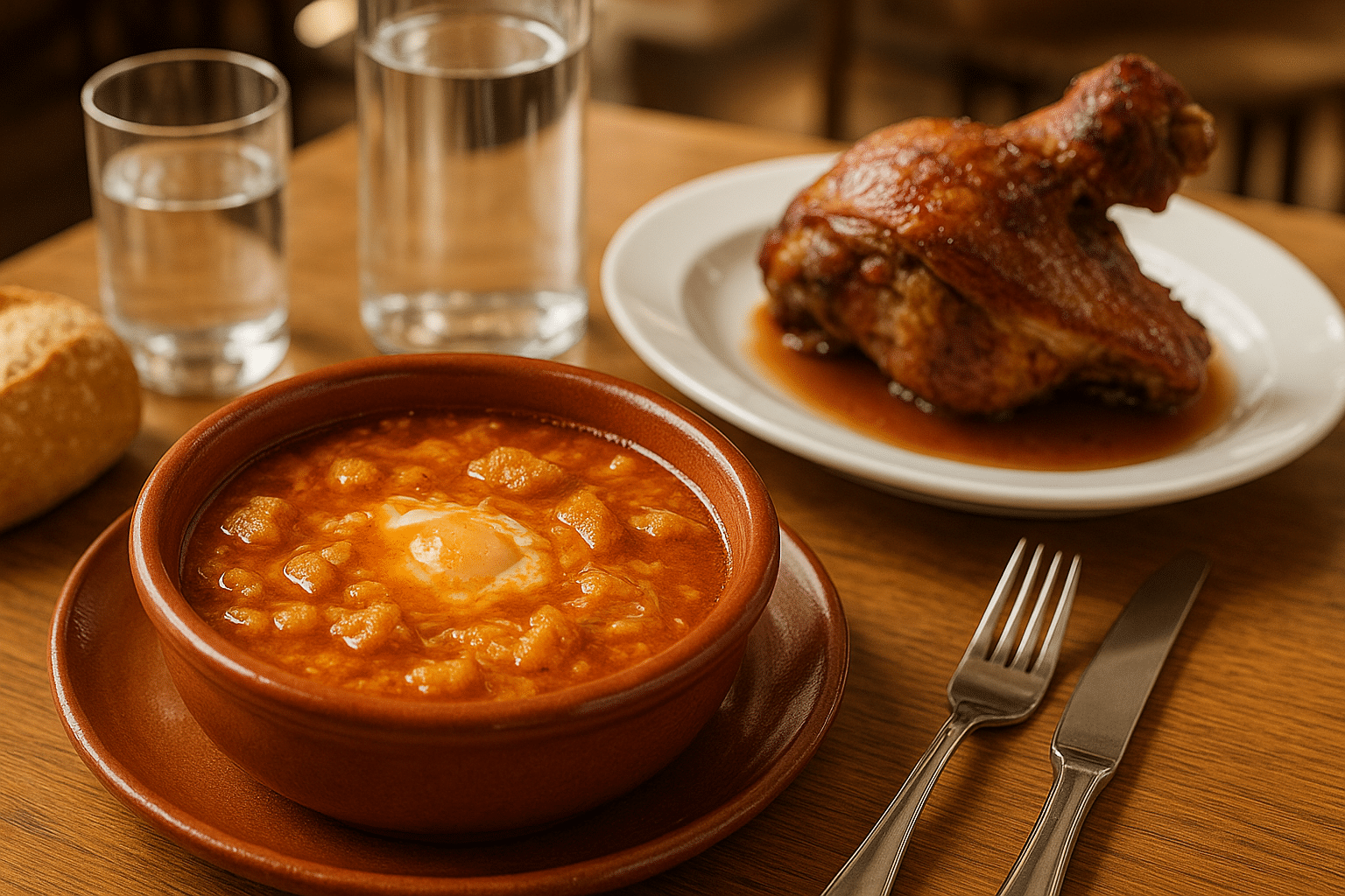 Sopa de ajo receta dela abuela