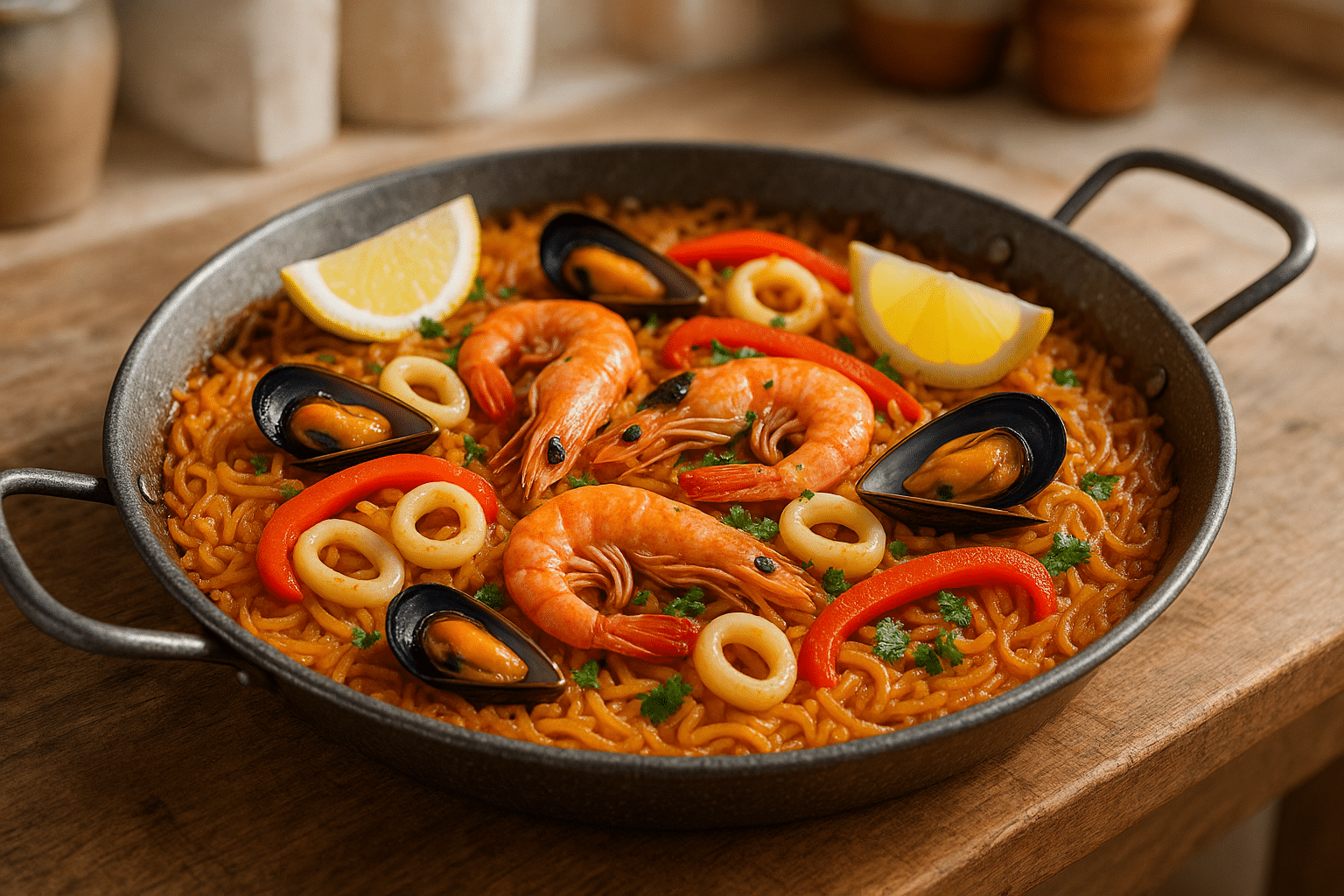 Receta fideua Tradicional
