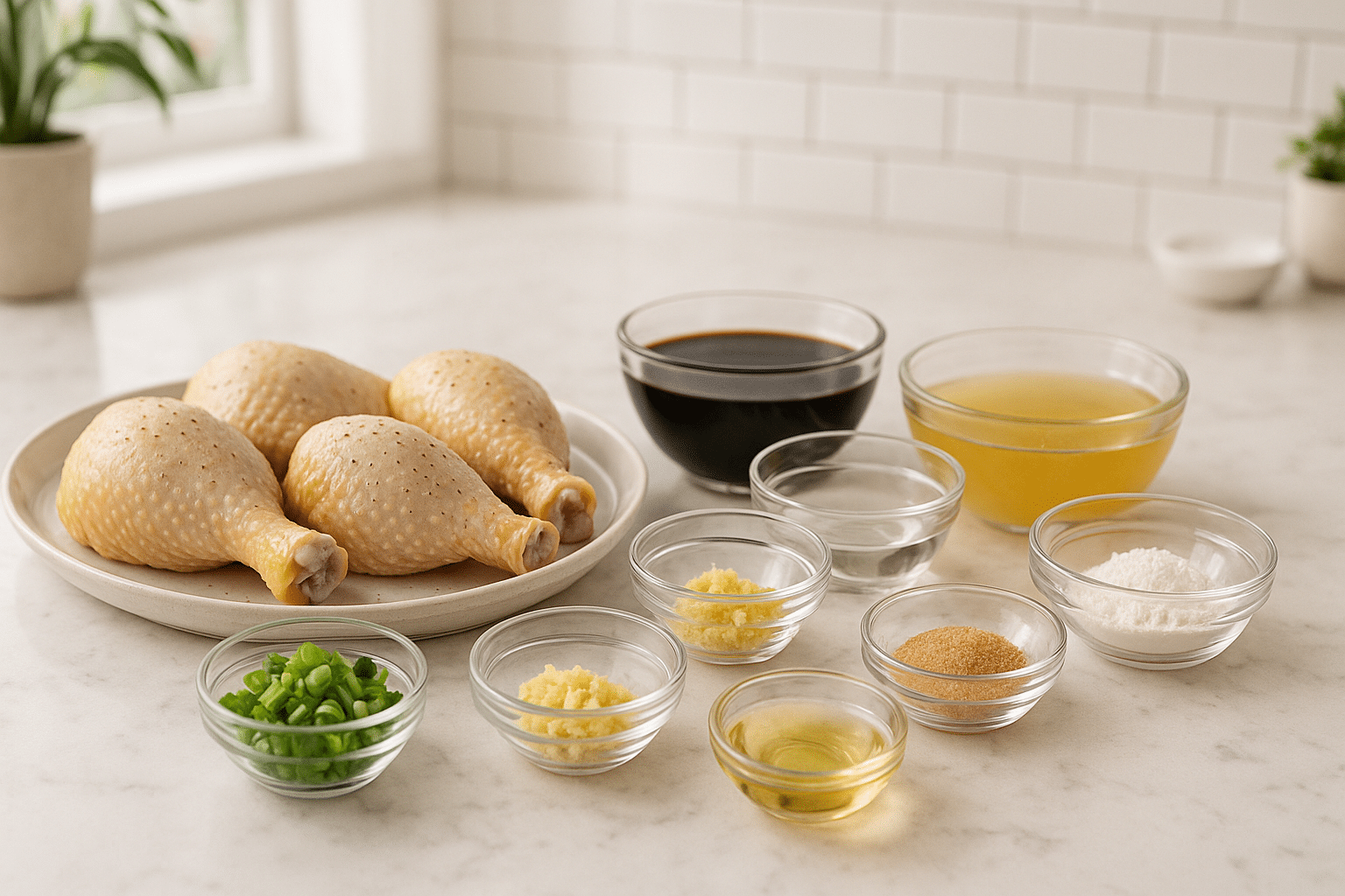Ingredientes para hacer pollo al sillao