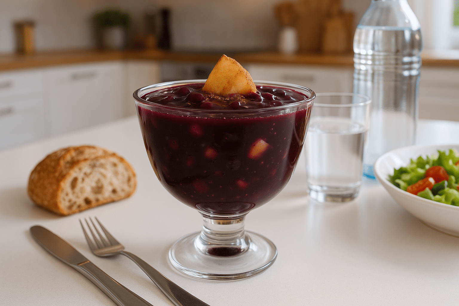 receta de Mazamorra Morada