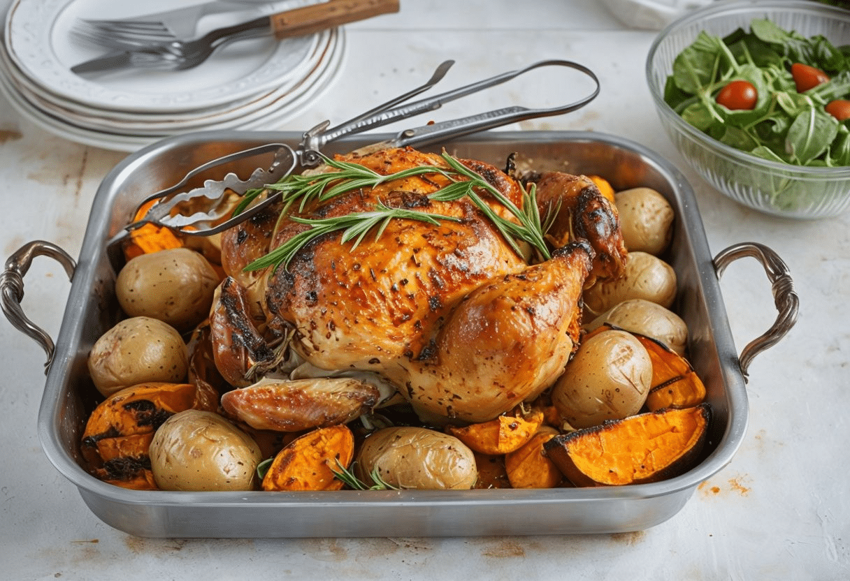 Pollo al Horno con Patatas