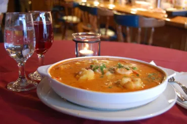 chupe de camarones
