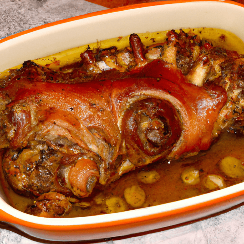 codillo al horno