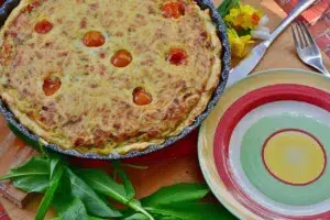 quiche de verduras