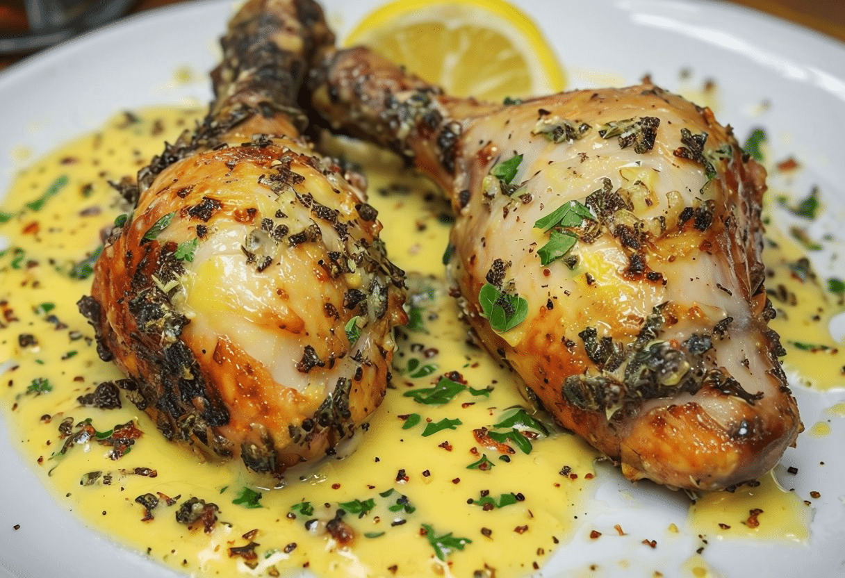 Receta rápida de muslos de pollo asados
