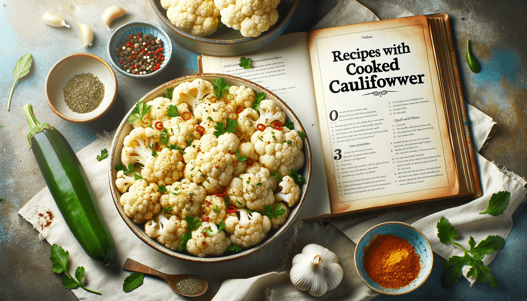10 Recetas con Coliflor Cocida: Fáciles y Deliciosas para Sorprender en la Mesa