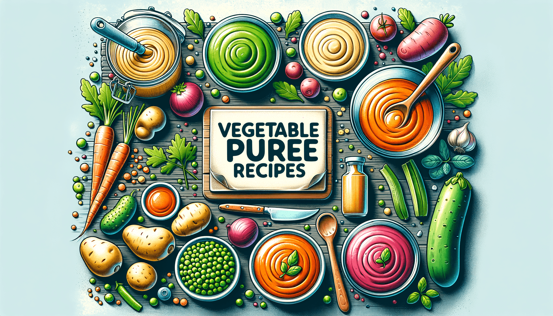 10 Recetas Pure de Verduras Saludables y Fáciles de Preparar