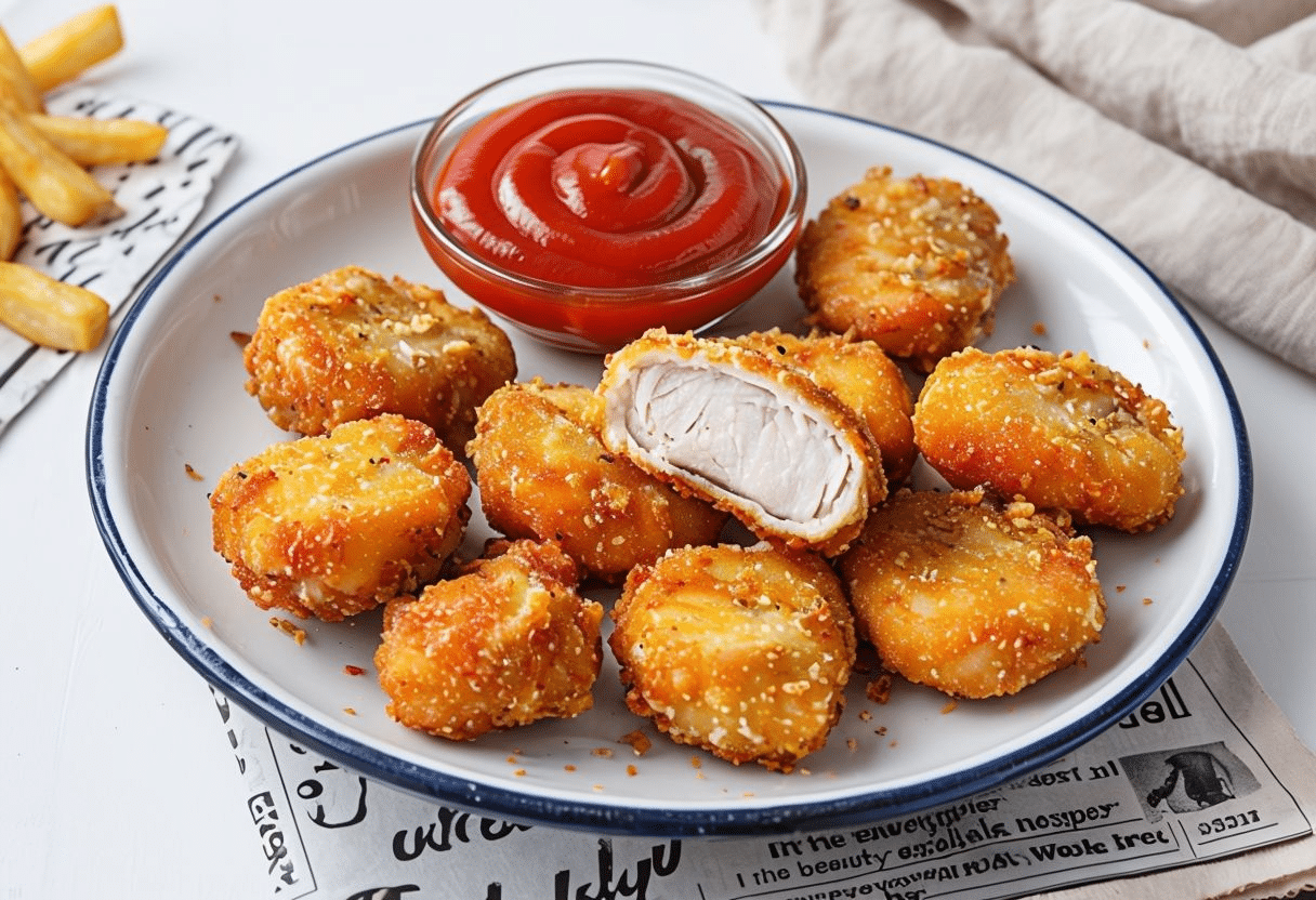 Nuggets caseros de pollo