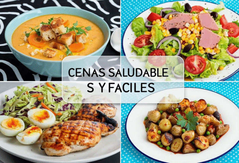 Recetas de Cenas Saludables y Fáciles