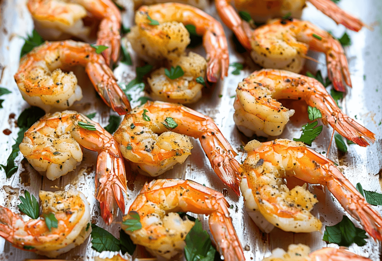 Como saber si los Gambones al horno están hechos