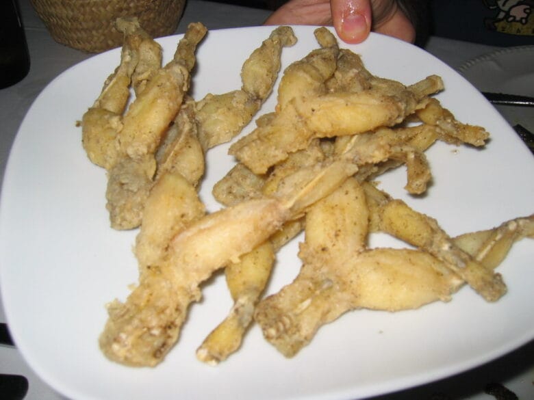 Receta de Ancas de Rana