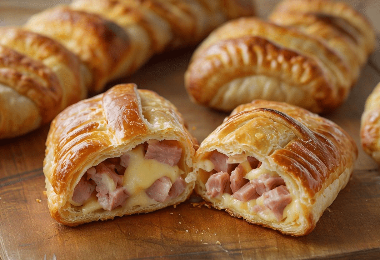 Empanadillas de jamón y queso